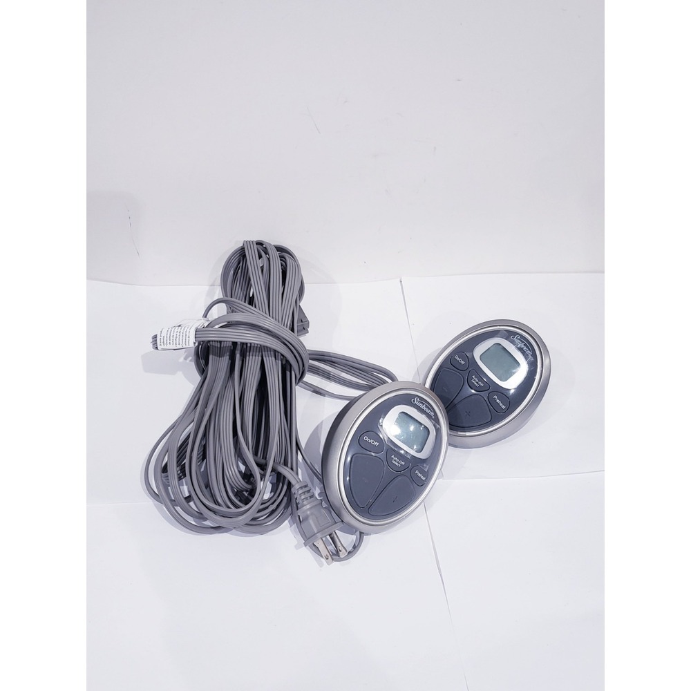 Sunbeam Dual Zone Electric Heated Blanket Controller P85KQA Control 4-Prong
